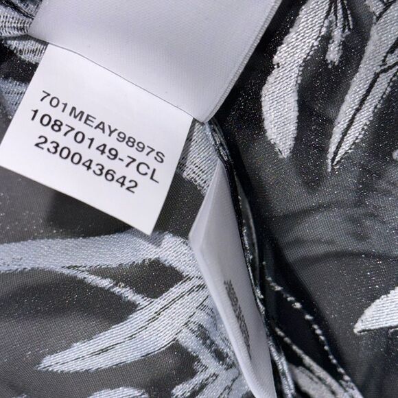 ANNE KLEIN Women's Oversized Sheer Open-Front Floral Cardigan Size S/M - Picture 10 of 10